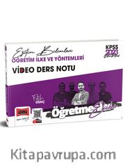 2023 KPSS Eğitim Bilimleri Öğretmenler Ekibi Öğretim İlke ve Yöntemleri Video Ders Notları