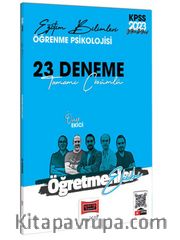 2023 KPSS Eğitim Bilimleri Öğretmenler Ekibi Öğrenme Psikolojisi Tamamı Çözümlü 23 Deneme Sınavı