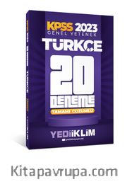 2023 KPSS Genel Yetenek Türkçe Tamamı Çözümlü 20 Deneme