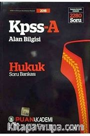 2016 KPSS A Alan Bilgisi Hukuk Soru Bankası