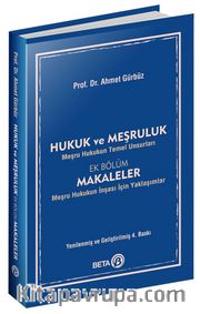 Hukuk ve Meşruluk Ek Bölüm Makaleler