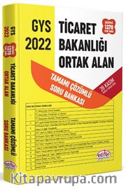 Ticaret Bakanlığı Tüm Kadrolar İçin Tamamı Çözümlü Ortak Alan Soru Bankası