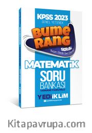 2023 KPSS Genel Yetenek Bumerang Matematik Tamamı Çözümlü Soru Bankası 