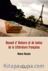 Recueil d'Auteurs et de Textes de la Littérature Française