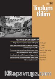 Toplum ve Bilim Sayı:161 2022