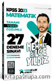 2023 KPSS Atölye Serisi Matematik Tamamı Video Çözümlü 27 Deneme Sınavı