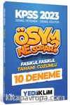 2023 KPSS Genel Yetenek Genel Kültür Ösym Ne Sorar Tamamı Çözümlü 10 Fasikül Deneme