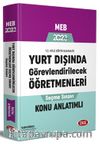 2023 Milli Eğitim Bakanlığı Yurt Dışında Görevlendirilecek Öğretmenleri Seçme Sınavı Konu Anlatımlı