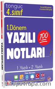 4. Sınıf Yazılı Notları 1. Dönem 1 ve 2. Yazılı