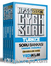 2023 KPSS Genel Yetenek Genel Kültür Tamamı Çözümlü Modüler Soru Bankası Seti