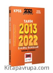 2023 KPSS Tarih 2013-2022 Tamamı Çözümlü Çıkmış Sorular