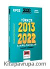 2023 KPSS Türkçe 2013-2022 Tamamı Çözümlü Çıkmış Sorular
