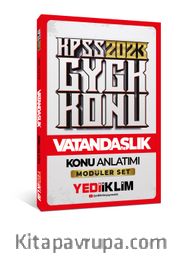 2023 KPSS Genel Kültür Vatandaşlık Konu Anlatımı (Modüler Set İçerisindeki)