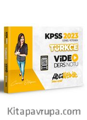 2023 KPSS Türkçe Video Ders Notu