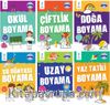 Çocuk Gelişimi Türkçe İngilizce Boyama Seti