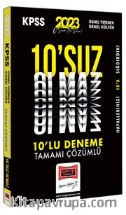 2023 KPSS Genel Yetenek Genel Kültür 10'suz Olmaz Tamamı Çözümlü 10 Deneme