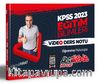 2023 KPSS Eğitim Bilimleri Öğrenme Psikolojisi Video Ders Notları