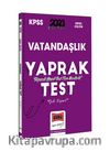 2023 KPSS Vatandaşlık Çek Kopart Yaprak Test