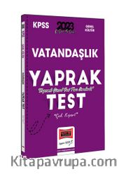 2023 KPSS Vatandaşlık Çek Kopart Yaprak Test