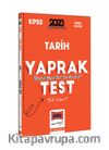 2023 KPSS Tarih Çek Kopart Yaprak Test