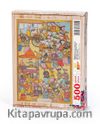 Surname - Altıncı Gün. Berberler, Mumcular Ve Saraçlar Alayı Ahşap Puzzle 500 Parça (TS60-D)