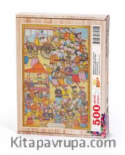 Surname - Altıncı Gün. Berberler, Mumcular Ve Saraçlar Alayı Ahşap Puzzle 500 Parça (TS60-D)