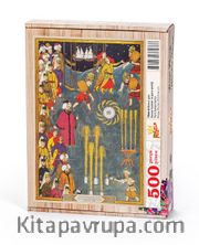 Surname - Birinci Gün. Havayi Fişekler Ve Gece Şenliği	Ahşap Puzzle 500 Parça	(TS66-D)