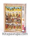 Surname - Birinci Gün. Padişah ve Hizmetlileri Okmeydanı'na Gidiyorlar Ahşap Puzzle 500 Parça (TS70-D)