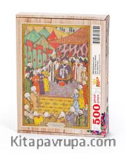 Surname - Dördüncü Gün. Vezir Ali Paşa'nın Kabulü Ahşap Puzzle 500 Parça (TS74-D)