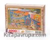 Surname - Üçüncü Gün. Yüksek Kubbeli Köşk Şeklinde Sal Ahşap Puzzle 1000 Parça (TS87-M)