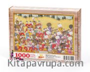 Surname - Onbeşinci Gün. Düğün Alayının Eski Saraya Geçişi Ahşap Puzzle 1000 Parça (TS81-M)