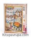 Surname - İkinci Gün. Kaleyi Çeken Fil Görünümlü Kukla Ahşap Puzzle 1000 Parça (TS79-M)