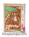 Surname - Birinci Gün. Sadrazamların Hacı Mehmed Paşa’ya Saygı Gösterisi Ahşap Puzzle 1000 Parça (TS71-M)