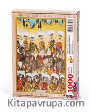 Surname - Birinci Gün. Padişah Ve Hizmetlileri Okmeydanı’na Gidiyorlar Ahşap Puzzle 1000 Parça (TS69-M)