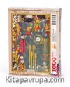 Surname - Birinci Gün. Havayi Fişekler ve Gece Şenliği Ahşap Puzzle 1000 Parça (TS65-M)