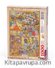 Surname - Altıncı Gün. Berberler, Mumcular ve Saraçlar Alayı Ahşap Puzzle 1000 Parça (TS59-M)