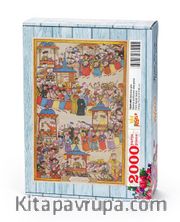 Surname - Sekizinci Gün. Meslek Sınıflarının Alay Geçişi Ahşap Puzzle 2000 Parça (TS69-MM)