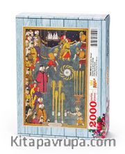 Surname - Birinci Gün. Havayi Fişekler ve Gece Şenliği Ahşap Puzzle 2000 Parça (TS59-MM)