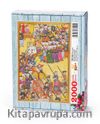 Surname - Altıncı Gün. İki Başlı Dev Kukla Ahşap Puzzle 2000 Parça (TS57-MM)