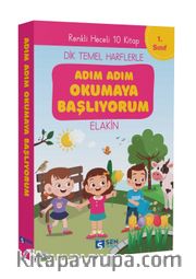 Adım Adım Okumaya Başlıyorum İlk Okuma Kitapları (10 Kitap Set)