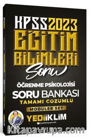 2023 KPSS Eğitim Bilimleri Öğrenme Psikolojisi Tamamı Çözümlü Soru Bankası (Modüler Set İçerisindeki)