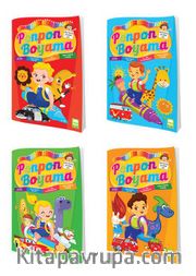 Ponpon Boyama Seti (4 Kitap)