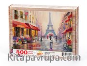 Paris'te Aşk Ahşap Puzzle 500 Parça (AS06-D)