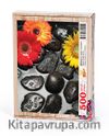 Zen Taşları ve Çiçekler Ahşap Puzzle 500 Parça (BC06-D)