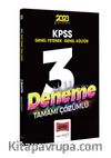 2023 KPSS Genel Kültür Genel Yetenek Tamamı Çözümlü Muhteşem 3 Deneme Sınavı