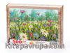 Yabani Çiçekler Ahşap Puzzle 500 Parça (BC12-D)