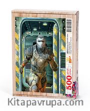 Koşan Fütüristik Asker Ahşap Puzzle 500 Parça (BK06-D)