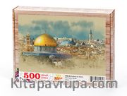 Kubbet-üs Sahra Ahşap Puzzle 500 Parça (DI02-D)