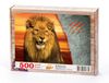 Aslanım Ahşap Puzzle 500 Parça (HV18-D)