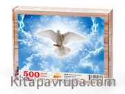 Barış Güvercini Ahşap Puzzle 500 Parça HV20-D)